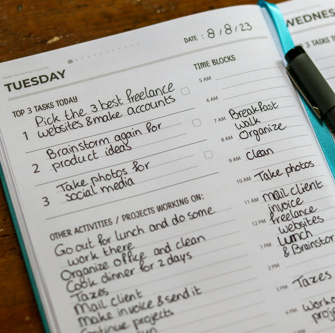budget planner notebook